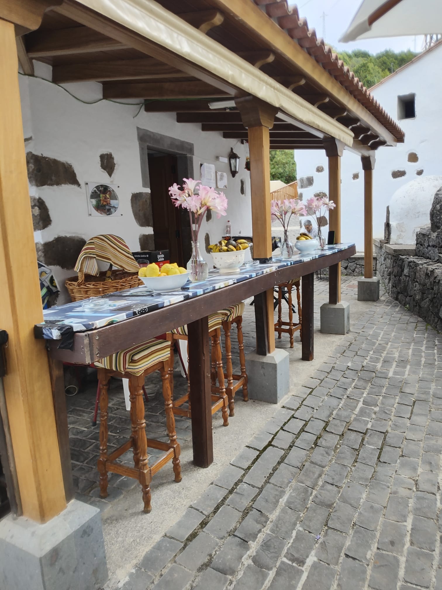 Bar terraza del Bochinche La Castana